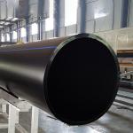 Water Supply Steel Plastic Composite Pipe Fused Polyethylene HDPE DN90 - 630