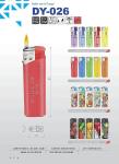 Five Colors Disposable Plastic Gas Lighter Model NO. DY-026 for European Market