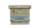 2 Layers Thick 22mm Pine Wood Beehive With Metal Roof