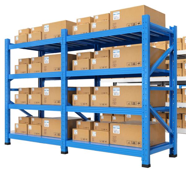 Medium Duty Rack Steel Storage Adjustable Shelving Warehouse Gondola Display