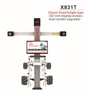 Wholesale Dual Screen Auto Workshop Equipment 4 Post Big Scissor Lift Original LAUNCH X831T from china suppliers
