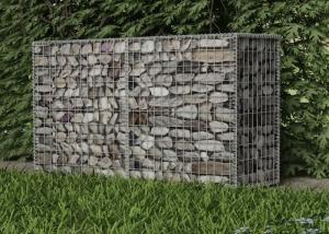Wholesale Powder Coating Galvanised Gabion Baskets 4x1x1m 60x80mm Mesh from china suppliers