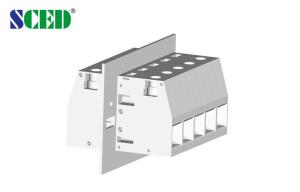 Wholesale 600V 150A Through Panel Terminal Blocks Pitch 18.8mm 2-24 Pole Right Angle from china suppliers