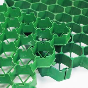 China Honeycomb Green Permeable Plastic Grass Pavers Gravel Stabilizer on sale