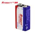 RYDBATT 9V 6F22 2S1P Polymer Li Ion Battery Pack / 7.4V 500mAh PCM Lithium Ion