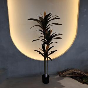 Wholesale Plastic Green Artificial Plants Indoor / Outdoor Artificial Flowers 140cm from china suppliers
