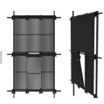 China factory direct sale IP65 high brightness led curtain display led mesh