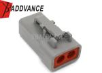 DTP06-2S 2 Hole DTP Deutsch Female Connector With Secondary Lock