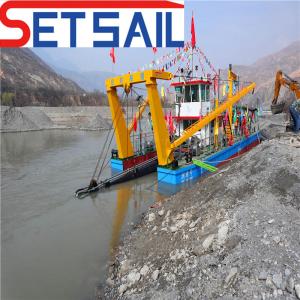 Wholesale Durable 22inch Cutter Suction Dredger with Hydraulic Winch and Cumins Generator Sets from china suppliers