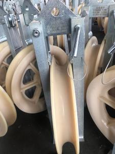 Wholesale 40kN Three Wheel Conductor Stringing Blocks For Overhead Line from china suppliers