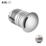 D50xH45mm 3W outside IP67 LED underground light for LED stair wall light/LED