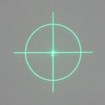 Crosshair Circle DOE Laser Module For Bullseye Positioning