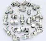 Round Head Pipe Adapter High Pressure Reusable Hydraulic Hose Fittings Jic Bsp