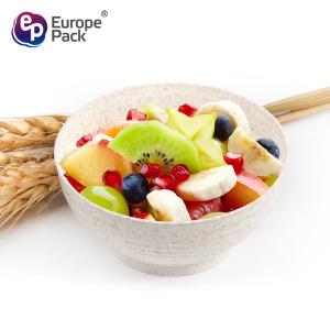 Wholesale EPK new arrival biodegradable tableware 90ml wheat straw plastic bowl from china suppliers