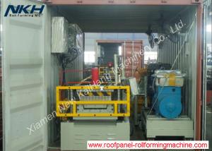 Wholesale Durable Standing Seam Roll Forming Machine , Roof Panel Roll Forming Machine from china suppliers