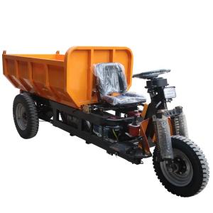 Wholesale 2.5t Oil Palm Transportation Tractor Mini Tipper Site Dumper 72V Battery Dump Truck Hydraulic Cylinder from china suppliers
