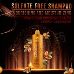 Smoothing Sulfate Free Hair Shampoo And Conditioner Set Macadamia Oil Extract
