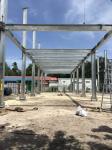 3 Floors Steel Frame Office Building / Residential House Resistant 8-9