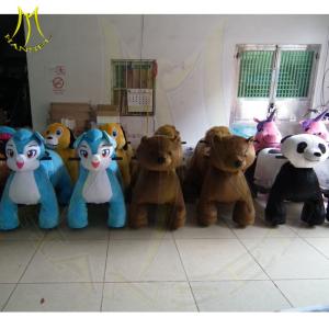 Wholesale Hansel coin operated mechanism electric toy cars for kids shopping mall game machine ride moving for children from china suppliers