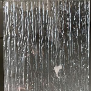 Wholesale Reeded Fluted Glass Texture Seamless Rain Patterned 0.4mm IGCC from china suppliers