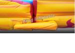 20 Feet Big Yellow / Blue Fire & Ice Wet Dry Inflatable Water Slide For Water