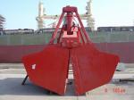 10 Cube Meter Electric Hydraulic Clamshell Grab Bucket For Bulk Materials