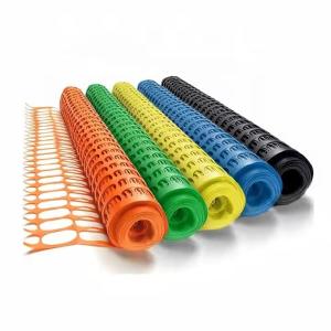 Wholesale Construction Safety Barrier Mesh Orange Plastic Barricade Net Safety Fence Crash Barriers from china suppliers