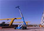 Electric Powered 25M Small Boom Lift , Extended Boom Lift For Accessing Narrow