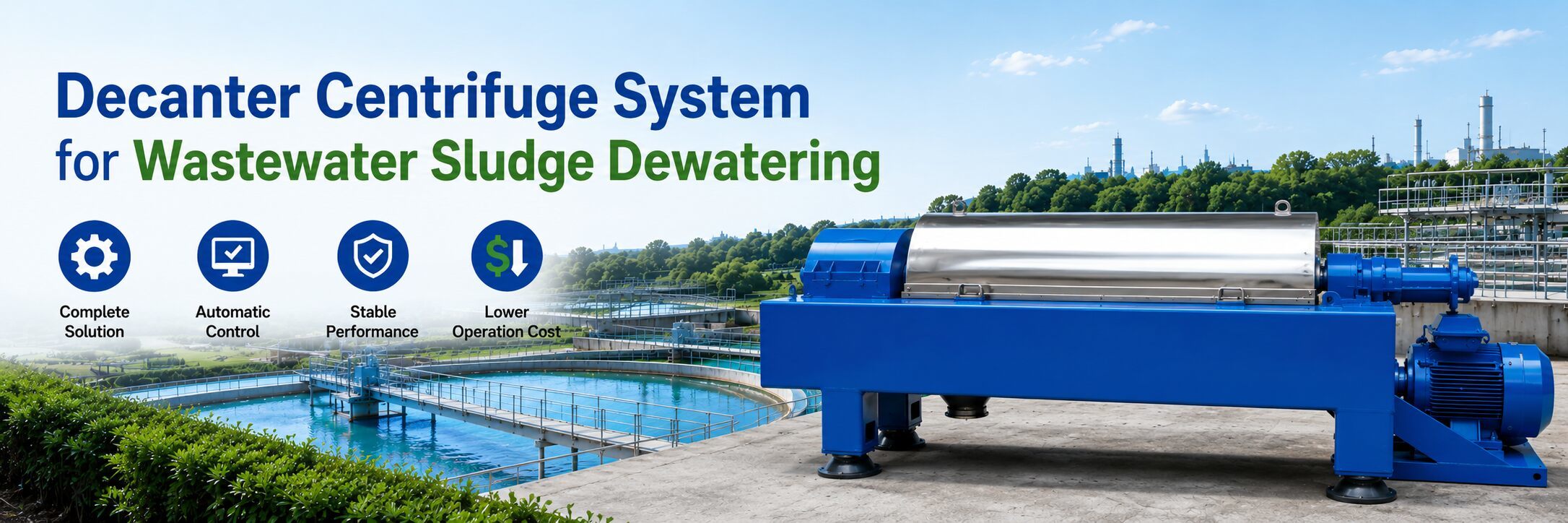 Electric Wastewater Treatment Plant Equipment
