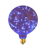 White Color Snowy G125 Led Filament Bulb 1.5w Decorative Filament Light Bulbs