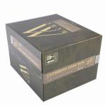 Corrugated Cardboard Beer Boxes Customized Shape For 6 Pack Beer Carrier