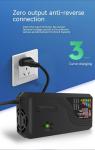 15W/10W/7.5W/5W Automatic Identification Lead Acid Battery Charger for 48V 12ah