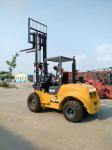 Front Tire 12-16.5-10PR Safe Handling Rough Terrain Forklift Truck Working