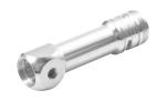 Silver High Precision CNC Machining Parts Anodizing CNC Turning Milling Parts