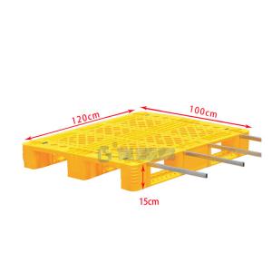 Wholesale Reusable Stackable Plastic Pallets , Single Side Large Plastic Pallets from china suppliers
