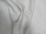 Milk white single-sided suede 295gsm