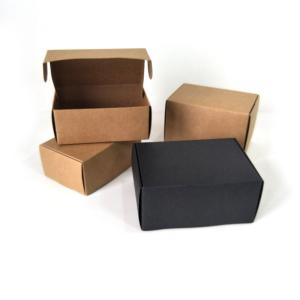 Wholesale Wholesale kraft paper plain soaps paper box without printing from china suppliers