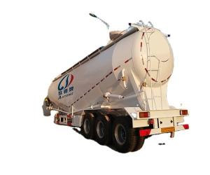 Wholesale 3 axles 60tons flour cement bulk tank semi trailer tanker truck trailers from producer from china suppliers