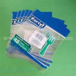 Wholesale printed pp header bags with hanging hole from china suppliers