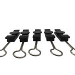 XS-TCPC02 Black Fiber Tension Clamp for Stainless Steel Wire Anchor Joint in