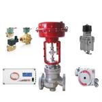 Flow Control Valve With Flowserve 3200MD Valve Positioner ASCO Solenoid Valve