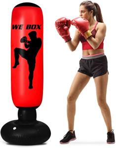Wholesale 63 inch Standing Heavy Boxing Bag durable thickened material For Karate from china suppliers