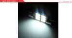 DC 12V 31mm Festoon Led Bulb , Custom Led Light Bulbs For Cars CE RoHS