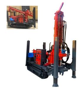 Wholesale Bore Hole Water Well Drill Rig Crawler Wheel Type Diesel Engine Hydraulic Rotary from china suppliers