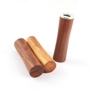 Wholesale Li Ion 18650 Battery Portable Power Bank Walnut Wooden Material from china suppliers