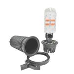 KEXINT Fiber Optic Splice Closure 144 Core 5 In 6 Out Cable Joint Closure