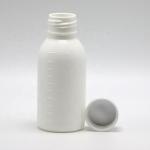 30mL/50mL/100mL PP White Liquid Medicine Bottle with Scaled Body and Screen