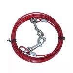 7x19 Pvc Coated Galvanized Wire Steel Rope Dog Tie Out Cable within Special Free