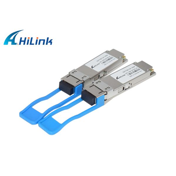 QSFP28 CWDM4 SFP Transceiver Module Hot Pluggable 10KM Duplex LC Connector