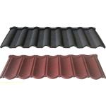 Customized Building Materials Color Stone Coated Metal Roofing Tiles Grey Color